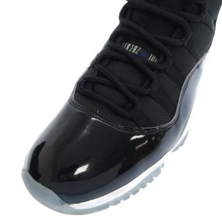 NIKE ナイキ 16年製 AIR JORDAN 11 RETRO SPACE JAM 378037-003 エアジョーダン11 レトロ  スペースジャム パテントレザーハイカットスニーカー US11 ブラック