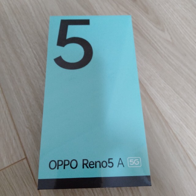 【新品未開封】OPPO Reno5 A SIMフリー　アイスブルー