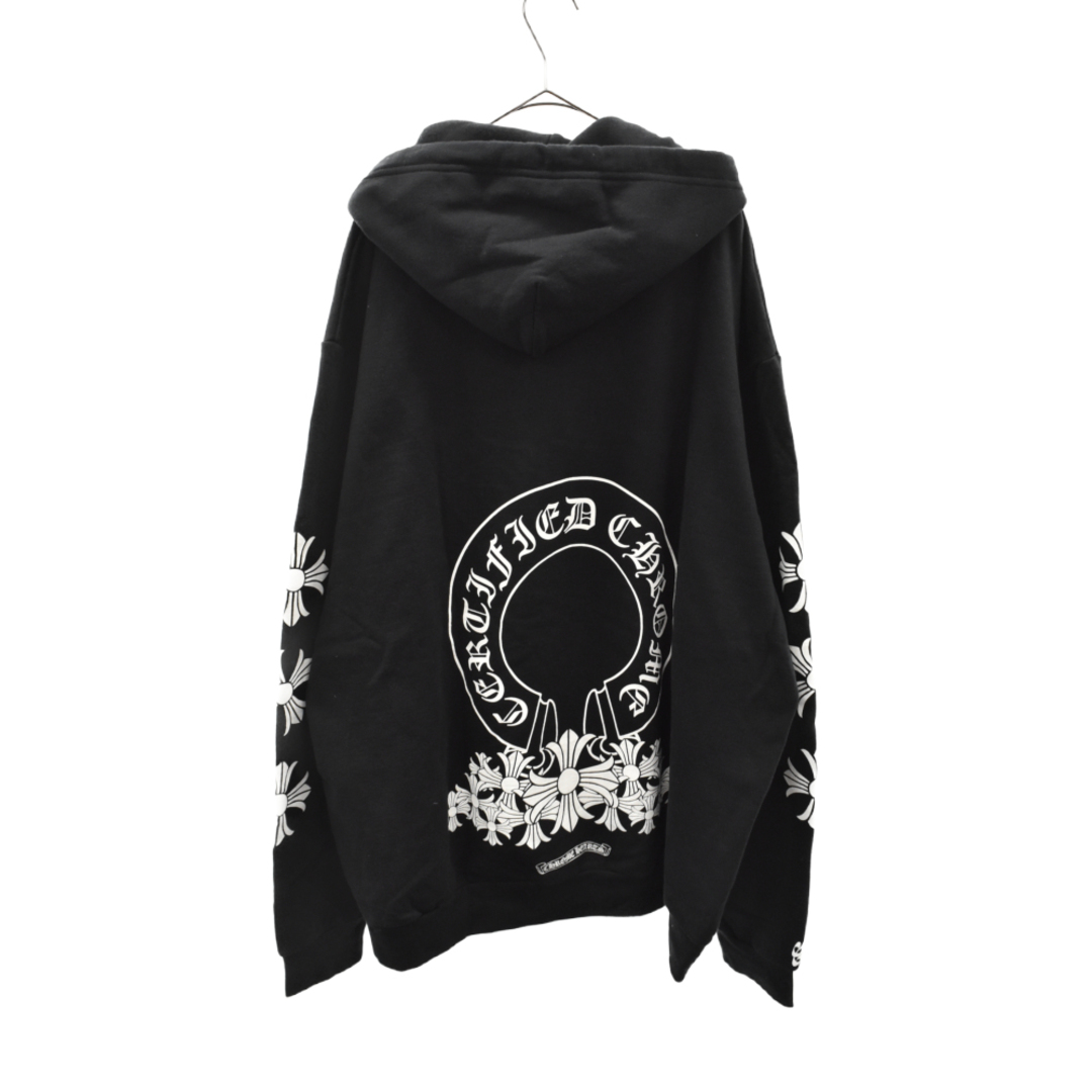 CHROME HEARTS クロムハーツ x Drake Certified Lover Boy Hoodie ドレイク サーティファイド ラバー ボーイ フーディー プルオーバーパーカー ブラック