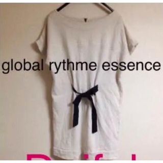 グローバルリズムエッセンス(global rythme essence)のglobal rythme essense ワンピース　チュニック(ひざ丈ワンピース)