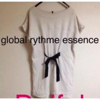 グローバルリズムエッセンス(global rythme essence)のglobal rythme essense ワンピース　チュニック(ひざ丈ワンピース)