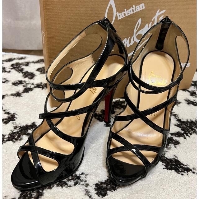 買得 Christian Louboutin - クリスチャンルブタン サンダル ブラック