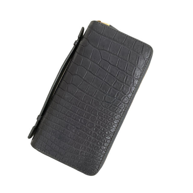 クロコダイルWファスナー長財布/シャム/限定/激レア | www