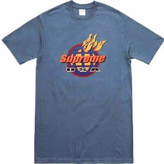 シュプリーム(Supreme)のSupreme Fire Tee Mサイズ(Tシャツ/カットソー(半袖/袖なし))