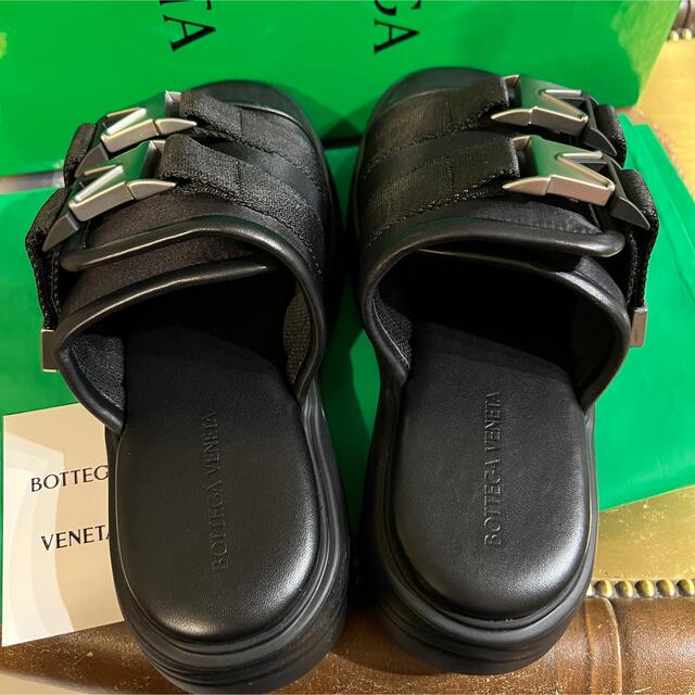 Bottega Veneta(ボッテガヴェネタ)の【新品大人気】38 ボッテガヴェネタ　フラッシュ　ブラック レディースの靴/シューズ(サンダル)の商品写真