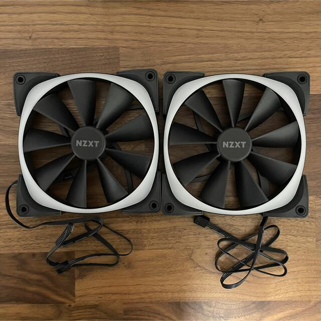 NZXT ARGBケースファン 2個