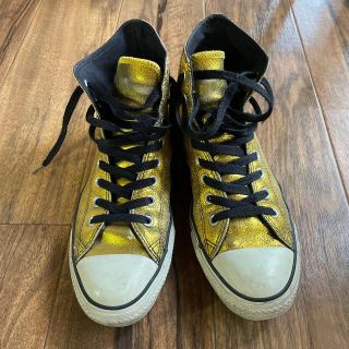 コンバース(CONVERSE)の剛腕さま専用　CONVERS ALL STAR ヴィンテージゴールドラメカラー(スニーカー)