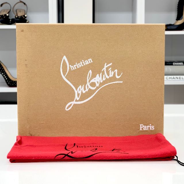 Christian Louboutin(クリスチャンルブタン)の3183 クリスチャンルブタン スタッズ ウェッジサンダル マルチカラー レディースの靴/シューズ(サンダル)の商品写真