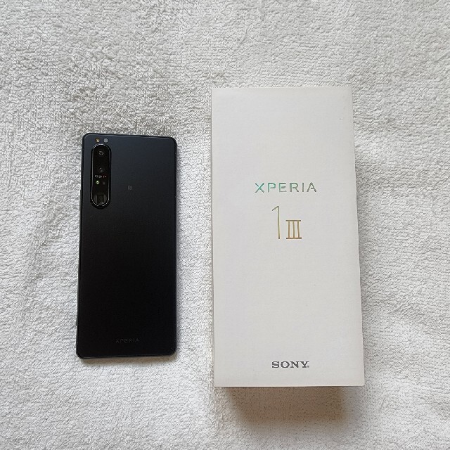 Xperia(エクスペリア)のxperia1 iii 512gb 国内版simフリー スマホ/家電/カメラのスマートフォン/携帯電話(スマートフォン本体)の商品写真