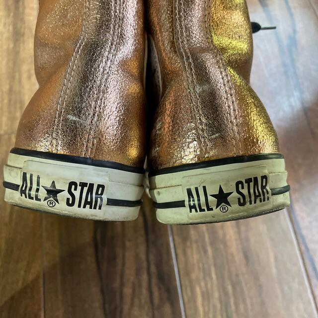 CONVERSE(コンバース)のCONVERS ALL STAR ヴィンテージピンクラメ　レザー メンズの靴/シューズ(スニーカー)の商品写真