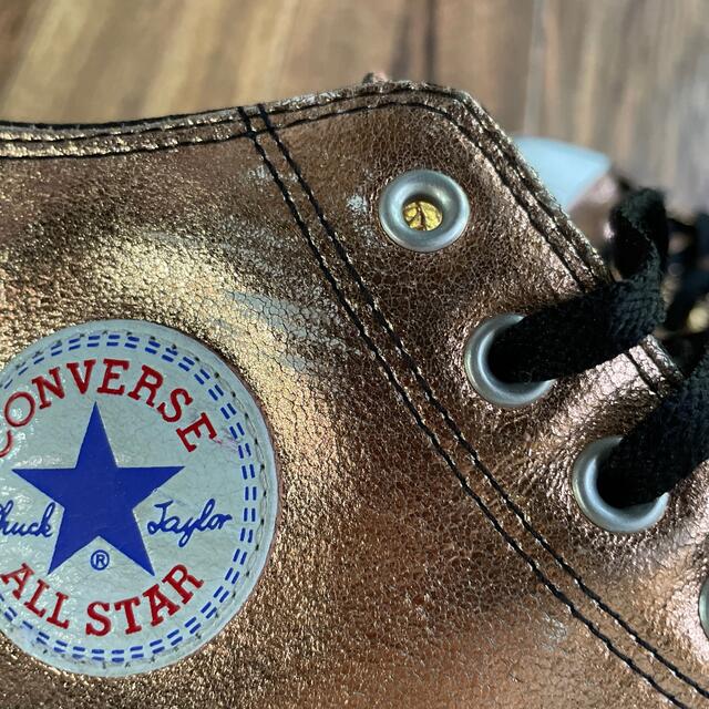 CONVERSE(コンバース)のCONVERS ALL STAR ヴィンテージピンクラメ　レザー メンズの靴/シューズ(スニーカー)の商品写真