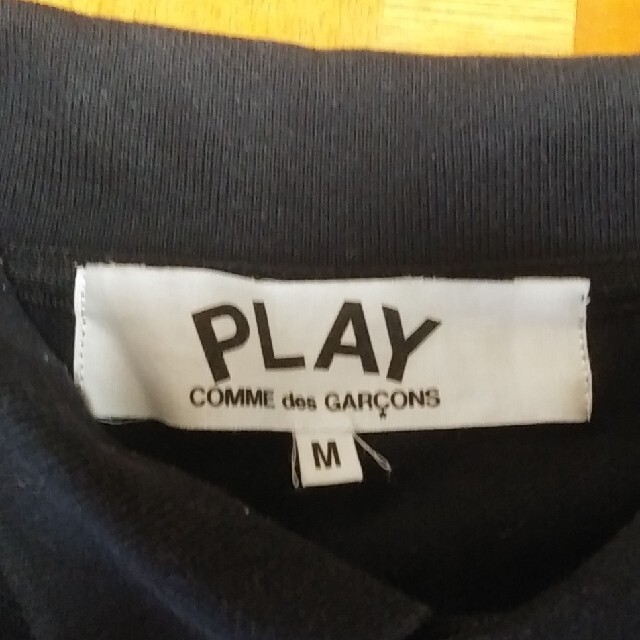 COMME des GARCONS(コムデギャルソン)のPLAY COMME des GARCONS ポロシャツ Mサイズ メンズのトップス(ポロシャツ)の商品写真