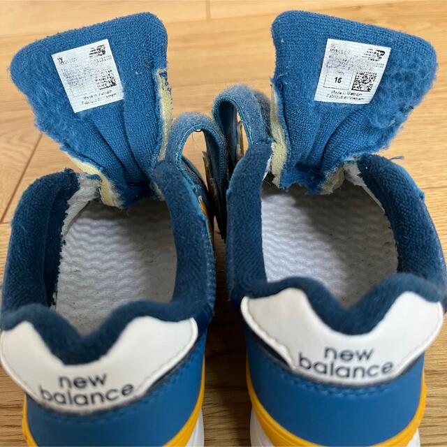 New Balance(ニューバランス)のNB 15cm 男の子 キッズ/ベビー/マタニティのキッズ靴/シューズ(15cm~)(スニーカー)の商品写真