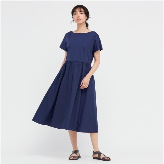 UNIQLO(ユニクロ)のユニクロ＊ワンピース レディースのワンピース(ロングワンピース/マキシワンピース)の商品写真