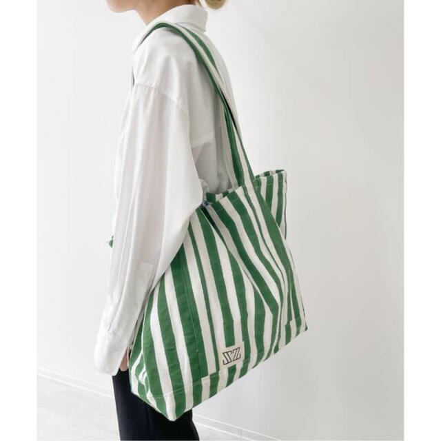 L'Appartement DEUXIEME CLASSE(アパルトモンドゥーズィエムクラス)のL'Appartement SZ Blockprints TOTE BAG レディースのバッグ(トートバッグ)の商品写真