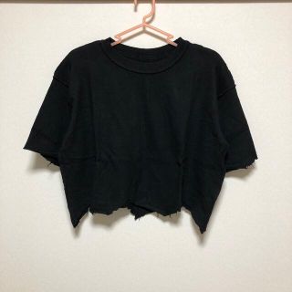 グレイル(GRL)のGRL ランダムカットオフヘムアウトシームTシャツ(Tシャツ(半袖/袖なし))