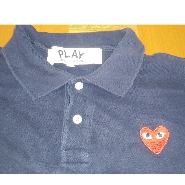 COMME des GARCONS(コムデギャルソン)のPLAY COMME des GARCONS ポロシャツ Mサイズ メンズのトップス(ポロシャツ)の商品写真