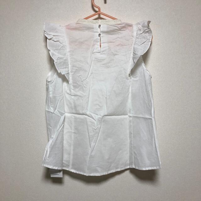 GRL(グレイル)のGRL フリルスリーブレースブラウス レディースのトップス(シャツ/ブラウス(半袖/袖なし))の商品写真