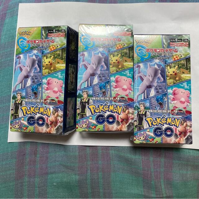 ポケモンカード 強化拡張パック ポケモンGO シュリンク付き 3BOX - Box ...