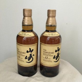 サントリー(サントリー)のサントリー　山崎12年　700ml 2本(ウイスキー)