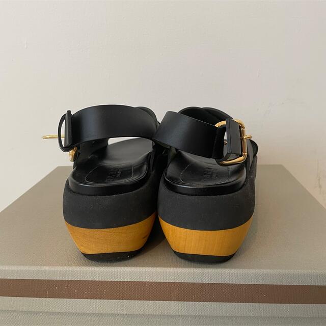 MARNI サンダル 黒 ブラック 36