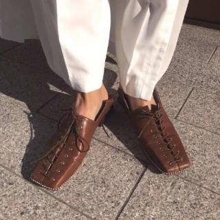 アメリヴィンテージ(Ameri VINTAGE)のAmeri VINTAGE lace up loafer(ローファー/革靴)