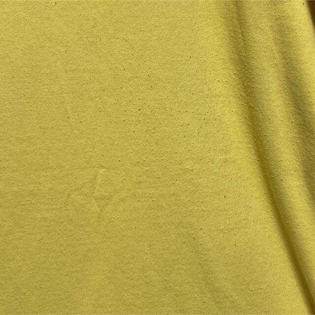 ポートアンドカンパニー デザイン プリント Tシャツ オーバーサイズ イエロー メンズのトップス(Tシャツ/カットソー(半袖/袖なし))の商品写真