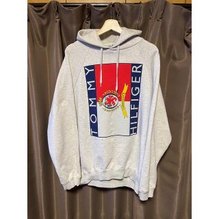 トミーヒルフィガー(TOMMY HILFIGER)のVETEMENTS ×TOMMY HILFIGERオーバーサイズフーディパーカー(パーカー)