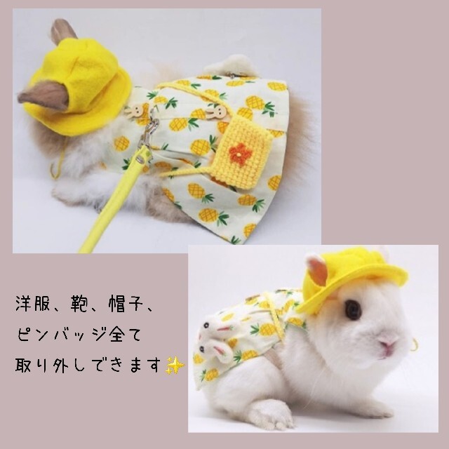 うさぎ モルモット チンチラ ウサギ 兔 服 小動物用 リード ハーネスの通販 by kkk's shop|ラクマ うさぎ モルモット チンチラ ウサギ 兔 服 小動物用 リード ハーネスの通販 by kkk's shop|ラクマ