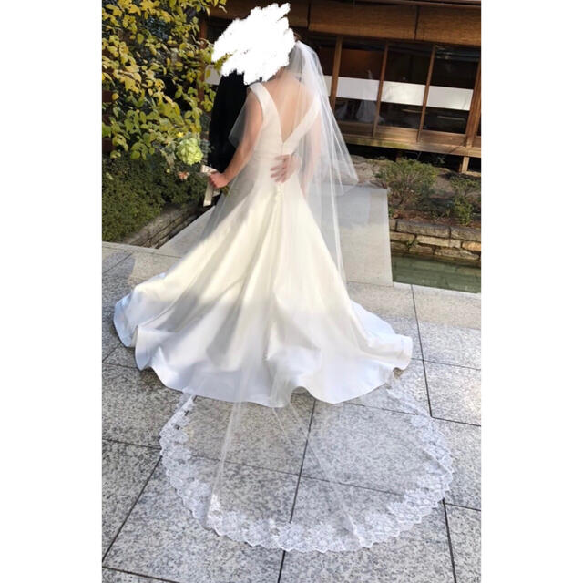 ベール　ロングベール　トリートドレッシング　結婚式　花嫁 1