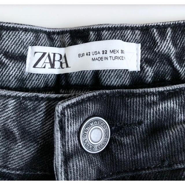 ZARA(ザラ)の未使用■ ZARA ザラ デニム ハーフパンツ ショートパンツ ブラック メンズのパンツ(ショートパンツ)の商品写真