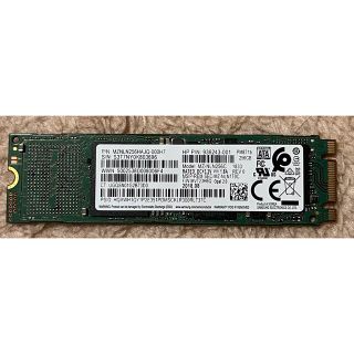 サムスン(SAMSUNG)のSUMSUNG M.2 SATA SSD 256GB(PCパーツ)