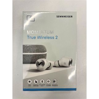 ゼンハイザー(SENNHEISER)の新品未開封 ゼンハイザーMOMENTUM True Wireless 2 白(ヘッドフォン/イヤフォン)