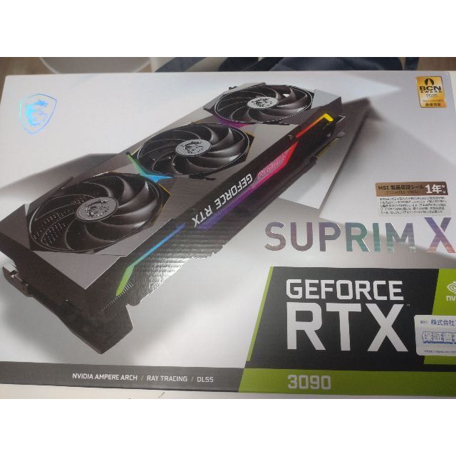 3090☆極美品☆動作確認済☆ GeForce RTX 3090 SUPRIM