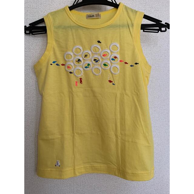 familiar(ファミリア)の美品　ファミリア  タンクトップ キッズ/ベビー/マタニティのキッズ服女の子用(90cm~)(Tシャツ/カットソー)の商品写真