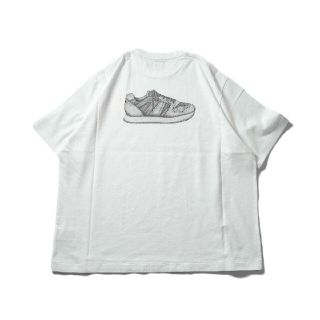 コモリ(COMOLI)のblurhmsブラームス MULTI MILITARY TRAINER TEE(Tシャツ/カットソー(半袖/袖なし))