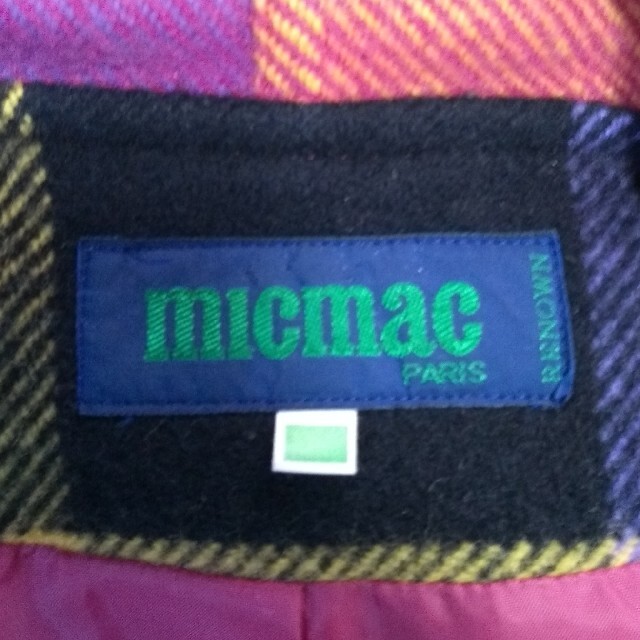 【冬服古着】MICMAC レディースのジャケット/アウター(ロングコート)の商品写真