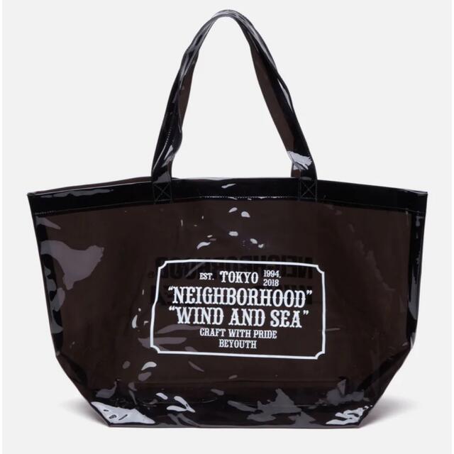 WIND AND SEA×Neighbothood BEACH BAG 黒