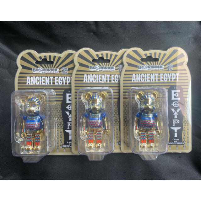 通販安い ベアブリック Ancient Egypt 100% Bearbrick 3個 おもちゃ