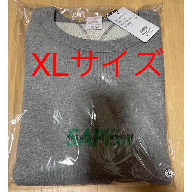 SAPEur x 浜田雅功　スウェット　グレー　XL