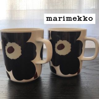 マリメッコ(marimekko)のゆうまい様専用★マリメッコ★ウニッコ　マグカップ2個セット(グラス/カップ)