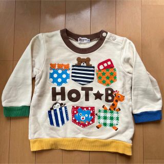 ホットビスケッツ(HOT BISCUITS)の【なぁ様専用】HOTBISCUITS  80プリントトレーナー男の子(トレーナー)