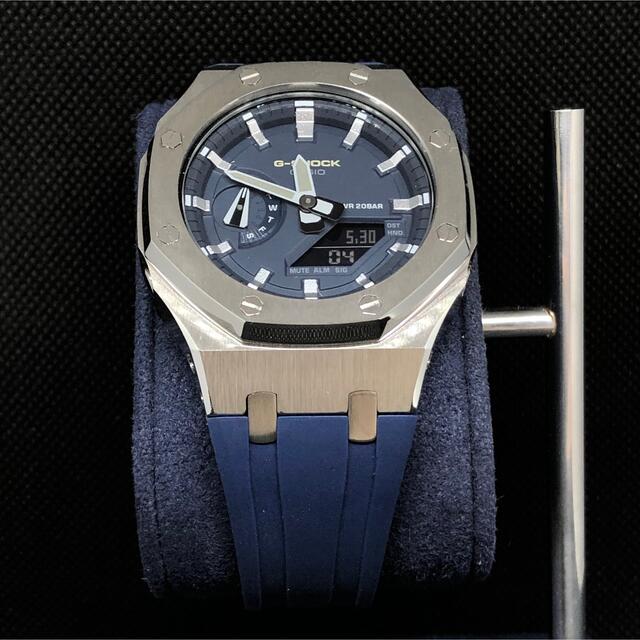 G-SHOCK(ジーショック)のGA-2110本体付き ラバーベルトセット カシオーク カスタム Gショック メンズの時計(腕時計(アナログ))の商品写真