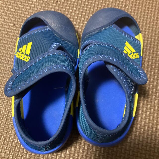 adidas(アディダス)の2足組　アディダス　サンダル　15/12cm ブルー キッズ/ベビー/マタニティのキッズ靴/シューズ(15cm~)(サンダル)の商品写真