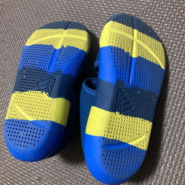 adidas(アディダス)の2足組　アディダス　サンダル　15/12cm ブルー キッズ/ベビー/マタニティのキッズ靴/シューズ(15cm~)(サンダル)の商品写真