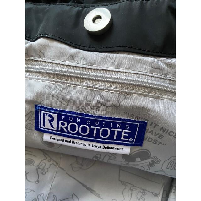 ROOTOTE(ルートート)のROOTOTE スヌーピートートバッグ黒 レディースのバッグ(トートバッグ)の商品写真