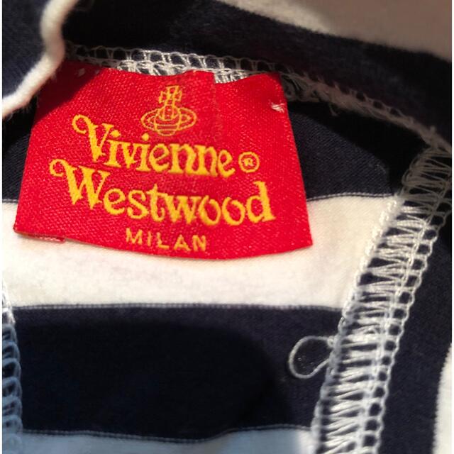 Vivienne Westwood(ヴィヴィアンウエストウッド)のVivienne Westwood ショート丈　タンクトップ　ノースリーブ　 レディースのトップス(タンクトップ)の商品写真