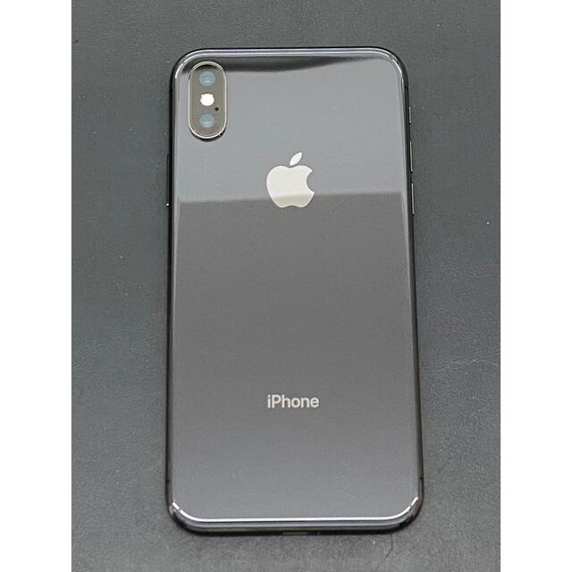 ジャンク】iPhone X Space Gray 256 GB SIMフリー-