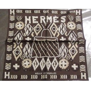 エルメス(Hermes)のエルメス　ガヴロッシュ　ケリーアンペルル　チョコレート(バンダナ/スカーフ)