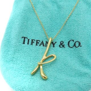 Tiffany & Co. - 希少 美品 ティファニー イニシャル K レター 